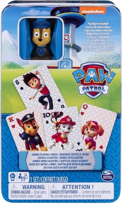 Nickelodeon Kaartspel Paw Patrol Jumbo Junior 2-4 Spelers 3 Nickelodeon Kaartspel Paw Patrol Jumbo Junior 2-4 Spelers