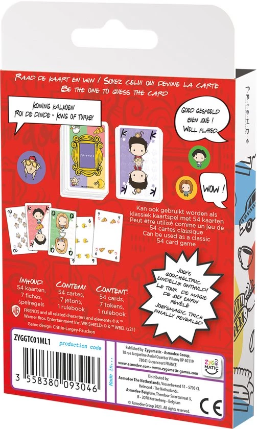 Zygomatic Board Game Studio Friends Raad De Kaart - Kaartspel 4 Zygomatic Board Game Studio Friends Raad De Kaart - Kaartspel - Afbeelding 2