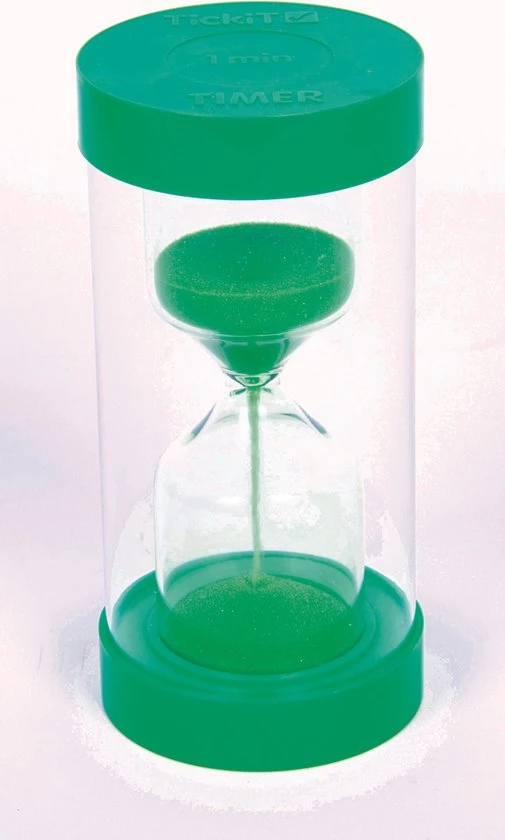 TickiT COLOURBRIGHT SAND TIMER 5 MINUTE BLUE 7 TickiT COLOURBRIGHT SAND TIMER 5 MINUTE BLUE - Afbeelding 5