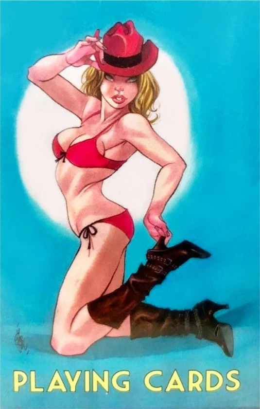 Boemerang Speelkaarten - Kaartspel - Rooie Oortjes - Blauw 3 Boemerang Speelkaarten - Kaartspel - Rooie Oortjes - Blauw