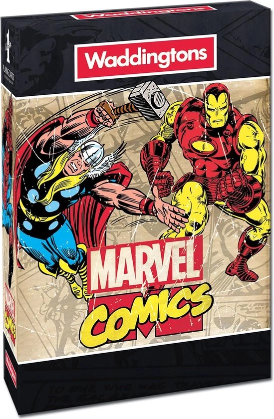 Winning Moves Speelkaarten Marvel Comics Retro 9 Cm 3 Winning Moves Speelkaarten Marvel Comics Retro 9 Cm