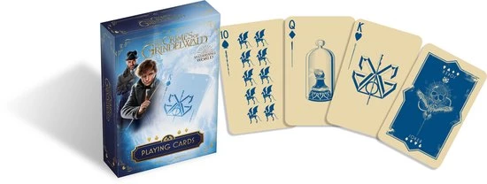 Cartamundi Fantastic Beasts The Crimes Of Grindelwald - Speelkaarten 4 Cartamundi Fantastic Beasts The Crimes Of Grindelwald - Speelkaarten - Afbeelding 2