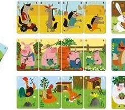 Janod Familie Boerderij - Geheugenspel -Goedkope kaartspellen winkel 550x218