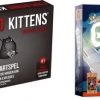 999 Games Spellenbundel - Kaartspel - 2 Stuks - Exploding Kittens NSFW (18+) & Vlotte Geesten -Goedkope kaartspellen winkel 550x234
