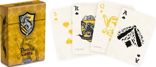 Cartamundi Speelkaarten Harry Potter Huffelpuf Geel/zwart 9 Cartamundi Speelkaarten Harry Potter Huffelpuf Geel/zwart - Afbeelding 7