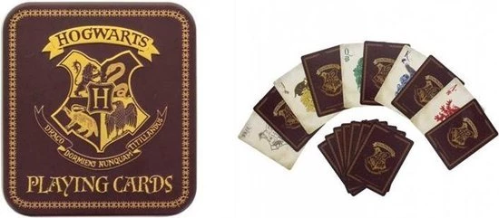 Paladone Harry Potter - Playing Cards / Speelkaarten Hogwarts / Zweinstein 5 Paladone Harry Potter - Playing Cards / Speelkaarten Hogwarts / Zweinstein - Afbeelding 3