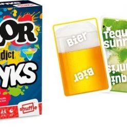 Shuffle - Color Addict Drinks - Kaartspel - Familiespel - Nederlands -Goedkope kaartspellen winkel 550x266