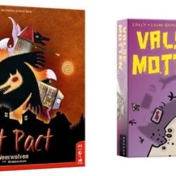 999 Games Spellenbundel - Kaartspel - 2 Stuks - De Weerwolven Van Wakkerdam: Het Pact & Valse Motten