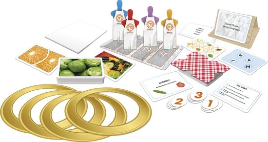 Tactic MasterChef Italian Game Night Kaartspel Trivia 4 Tactic MasterChef Italian Game Night Kaartspel Trivia - Afbeelding 2
