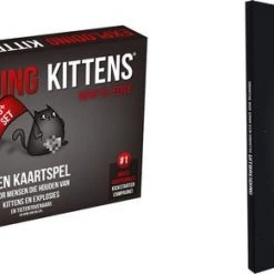 Merkloos Spellenbundel - Kaartspel - 2 Stuks - Exploding Kittens NFSW NL (18+) & Imploding Kittens NL