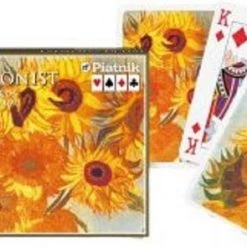 Piatnik Luxe Speelkaarten Sun Flower Van Gogh