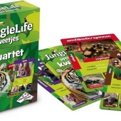 Merkloos Spellenbundel - Kwartet - 2 Stuks - Sealife Junglelife Kwartet & Paarden Kwartet -Goedkope kaartspellen winkel 550x296