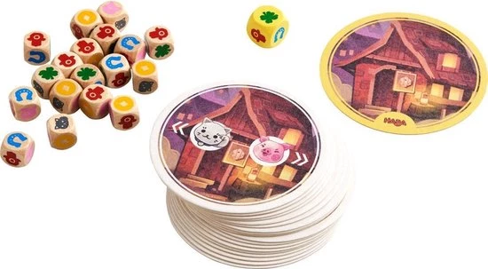 Haba - Haba Spel Links, Rechts, Dobbel Weg! 6 Haba - Haba Spel Links, Rechts, Dobbel Weg! - Afbeelding 4