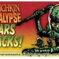 Steve Jackson Games Munchkin Apocalypse Mars Attacks! Booster Pack -Goedkope kaartspellen winkel 550x307 3