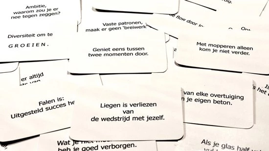 Mieke Tunnissen Kaartspel Inspiratie En Coachkaarten DOORJEPLAFONDKAARTEN 5 Mieke Tunnissen Kaartspel Inspiratie En Coachkaarten DOORJEPLAFONDKAARTEN - Afbeelding 3