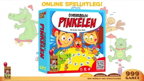 999 Games Commando Pinkelen Kaartspel 4 999 Games Commando Pinkelen Kaartspel - Afbeelding 2