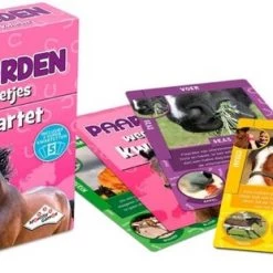 Merkloos Spellenbundel - Kwartet - 2 Stuks - Sealife Junglelife Kwartet & Paarden Kwartet -Goedkope kaartspellen winkel 550x310