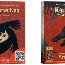 Merkloos Spellenbundel - Kaartspel - 2 Stuks - Weerwolven & Uitbereiding Karakters