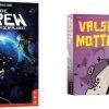 999 Games Spellenbundel - Kaartspellen - 2 Stuks - De Crew & Valse Motten