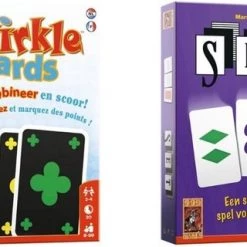 999 Games Spellenbundel - Kaartspel - 2 Stuks - Qwirkle & SET!