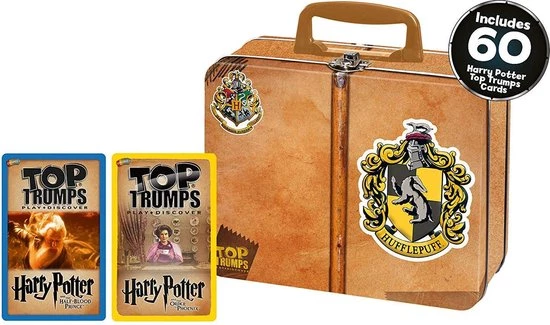 Harry Potter HufflePuff Top Trumps Collector's Tin Card Game (Engels) 6 Harry Potter HufflePuff Top Trumps Collector's Tin Card Game (Engels) - Afbeelding 4