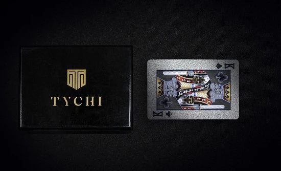 Tychi - 3 Of A Kind Speelkaarten - Goud Zilver Zwart - Kaartspel - Speelkaarten Volwassenen - Pokerkaarten - Kaarten - Waterdicht – Houder 8 Tychi - 3 Of A Kind Speelkaarten - Goud Zilver Zwart - Kaartspel - Speelkaarten Volwassenen - Pokerkaarten - Kaarten - Waterdicht – Houder - Afbeelding 6