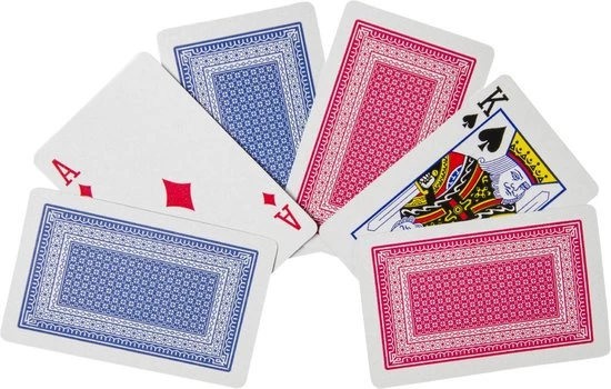 Lg-imports Speelkaartenset Rood 4 Lg-imports Speelkaartenset Rood - Afbeelding 2