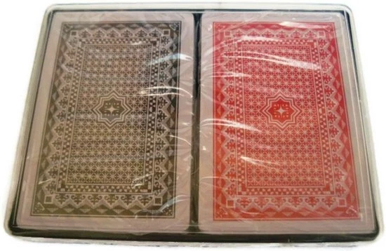 DJPK Luxe Speelkaarten - 2 Stuks In Handige Opbergdoos - Poker Kaarten - 2 STUKS – Kaartspel / Hartenjagen / Ezelen / Pesten 3 DJPK Luxe Speelkaarten - 2 Stuks In Handige Opbergdoos - Poker Kaarten - 2 STUKS – Kaartspel / Hartenjagen / Ezelen / Pesten