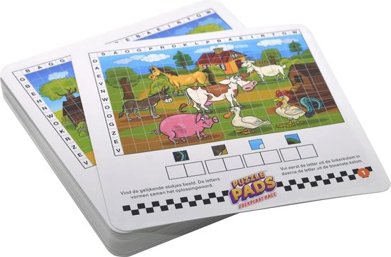 Fuel4Fun PuzzlePads - Zoekplaat Race - Bordspel 8 Fuel4Fun PuzzlePads - Zoekplaat Race - Bordspel - Afbeelding 6