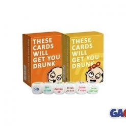 Gagato Drankspel - These Cards Will Get You Drunk & These Cards Will Get You Drunk Too - Inclusief Shot Dispenser Grijs - Inclusief Shotglaasjes - Inclusief Dobbelsteen - Kaartspel - Set Kaarten -Goedkope kaartspellen winkel 550x361 12