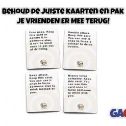 Gagato These Cards Will Get You Drunk & These Cards Will Get You Drunk Too - Set Van 2 Stuks - Drankspel - Kaartspel - Set Kaarten -Goedkope kaartspellen winkel 550x361 9