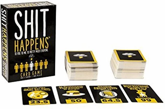 Goliath Shit Happens 18+ - Engelstalig Kaartspel - Partyspel 6 Goliath Shit Happens 18+ - Engelstalig Kaartspel - Partyspel - Afbeelding 4