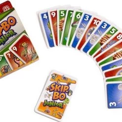 Mattel Games - SkipBo - Junior -Goedkope kaartspellen winkel 550x365 2