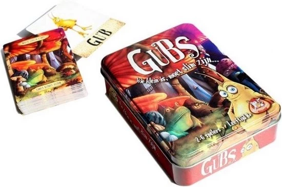 Merkloos Spellenset - 2 Stuks - Kaartspel - Gubs & Cluedo 5 Merkloos Spellenset - 2 Stuks - Kaartspel - Gubs & Cluedo - Afbeelding 3