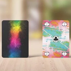 Cadeautip! Speelkaarten Verf - Hoge Kwaliteit - Zelf Geproduceerd - Kaartspel Set - Luxe Speelkaarten - 54 Kaarten - 28 Afbeeldingen Van Verfkunst - Huurdies - 62 X 88cm - Schoencadeautjes Sinterklaas -Goedkope kaartspellen winkel 550x366 87