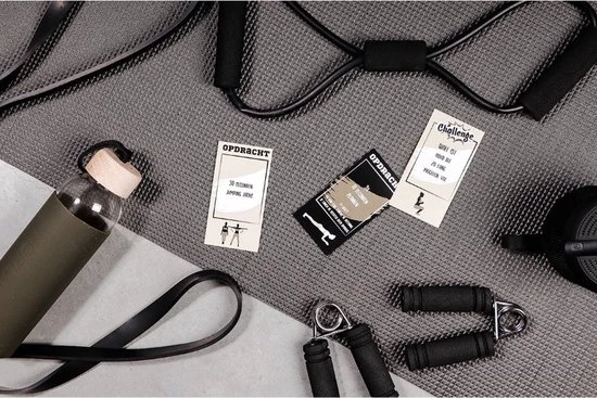 SENZA Fitpot - 100 Sportieve Opdrachten - Lekker Fit Blijven - Zwart 4 SENZA Fitpot - 100 Sportieve Opdrachten - Lekker Fit Blijven - Zwart - Afbeelding 2