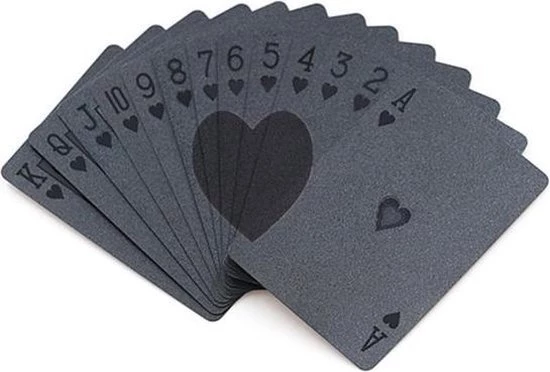 Elemental GOods Professioneel Speelkaarten Set - Zwart - Poker - Kaartspel - Patience 7 Elemental GOods Professioneel Speelkaarten Set - Zwart - Poker - Kaartspel - Patience - Afbeelding 5