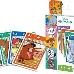 Shuffle Kaartspel 4-in-1 Disney Animals 56 X 87 Mm Karton -Goedkope kaartspellen winkel 550x376 1