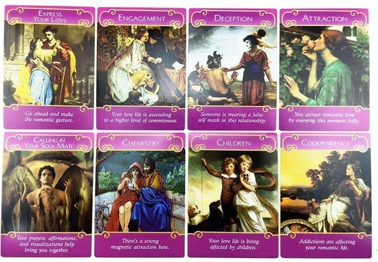 Doreen Virtue The Romance Angels Oracle Cards - Pocket Edition! 4 Doreen Virtue The Romance Angels Oracle Cards - Pocket Edition! - Afbeelding 2