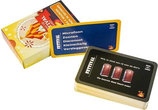 Raad De Kaart Het Festival Kaartspel | Raad De Festivalkaart In 30 Seconde 6 Raad De Kaart Het Festival Kaartspel | Raad De Festivalkaart In 30 Seconde - Afbeelding 4