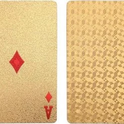 Merkloos Game Dek Goudfolie Poker Set Plastic Magic Card Waterdicht Kaarten Magic 24K Gold Speelkaarten Poker 17 Merkloos Game Dek Goudfolie Poker Set Plastic Magic Card Waterdicht Kaarten Magic 24K Gold Speelkaarten Poker -Goedkope kaartspellen winkel 550x389 4