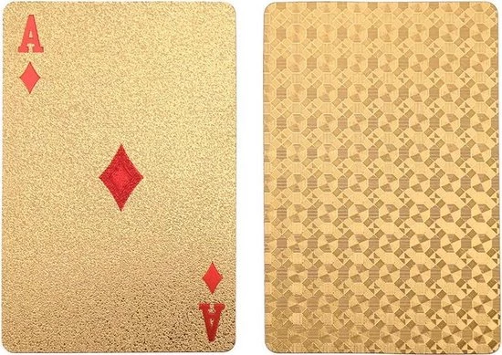 Merkloos Game Dek Goudfolie Poker Set Plastic Magic Card Waterdicht Kaarten Magic 24K Gold Speelkaarten Poker 9 Merkloos Game Dek Goudfolie Poker Set Plastic Magic Card Waterdicht Kaarten Magic 24K Gold Speelkaarten Poker - Afbeelding 7