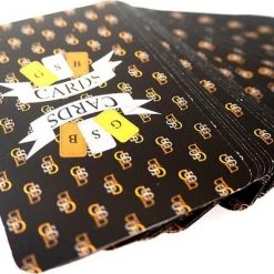 GSB Genderneutrale Speelkaarten - Signature Zwart - Enkel Pak In Tuckbox -Goedkope kaartspellen winkel 550x399