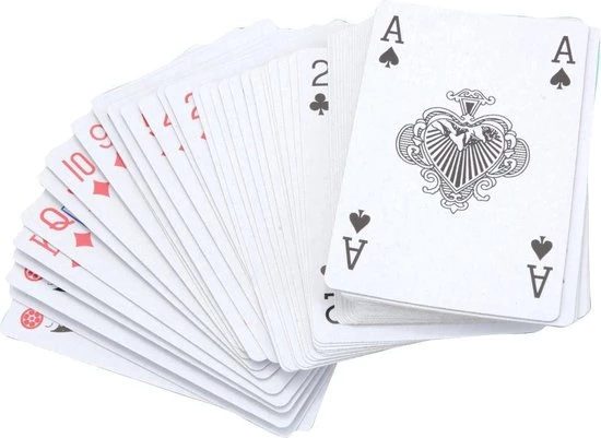 Free And Easy Speelkaarten 2 Sets Blauw/rood 4 Free And Easy Speelkaarten 2 Sets Blauw/rood - Afbeelding 2