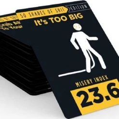 Goliath Shit Happens 50 Shades Of Shit 18+ - Engelstalig Kaartspel - Partyspel - Rangschik Ongewenste Situaties! -Goedkope kaartspellen winkel 550x401 12