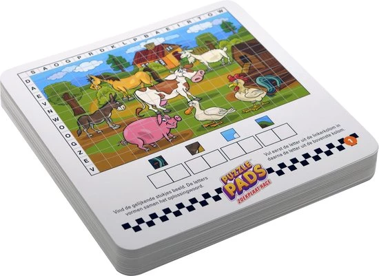 Fuel4Fun PuzzlePads - Zoekplaat Race - Bordspel 7 Fuel4Fun PuzzlePads - Zoekplaat Race - Bordspel - Afbeelding 5