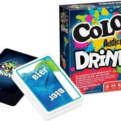 Shuffle - Color Addict Drinks - Kaartspel - Familiespel - Nederlands -Goedkope kaartspellen winkel 550x401