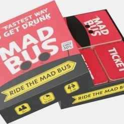 Mad Party Games MadBus - Kaartspel - Bussen / Boten In De Ultieme Variant - Drankspel - Partyspel