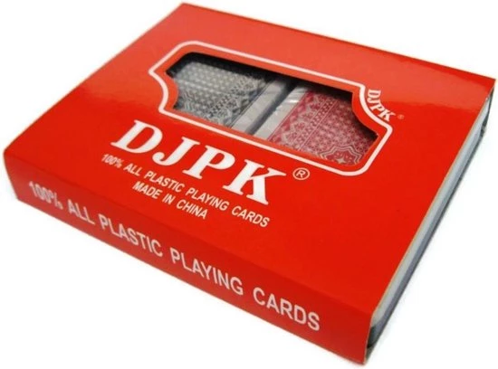 DJPK Luxe Speelkaarten - 2 Stuks In Handige Opbergdoos - Poker Kaarten - 2 STUKS – Kaartspel / Hartenjagen / Ezelen / Pesten 4 DJPK Luxe Speelkaarten - 2 Stuks In Handige Opbergdoos - Poker Kaarten - 2 STUKS – Kaartspel / Hartenjagen / Ezelen / Pesten - Afbeelding 2