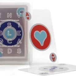 Kikkerland Playing Cards Invisible -Goedkope kaartspellen winkel 550x408